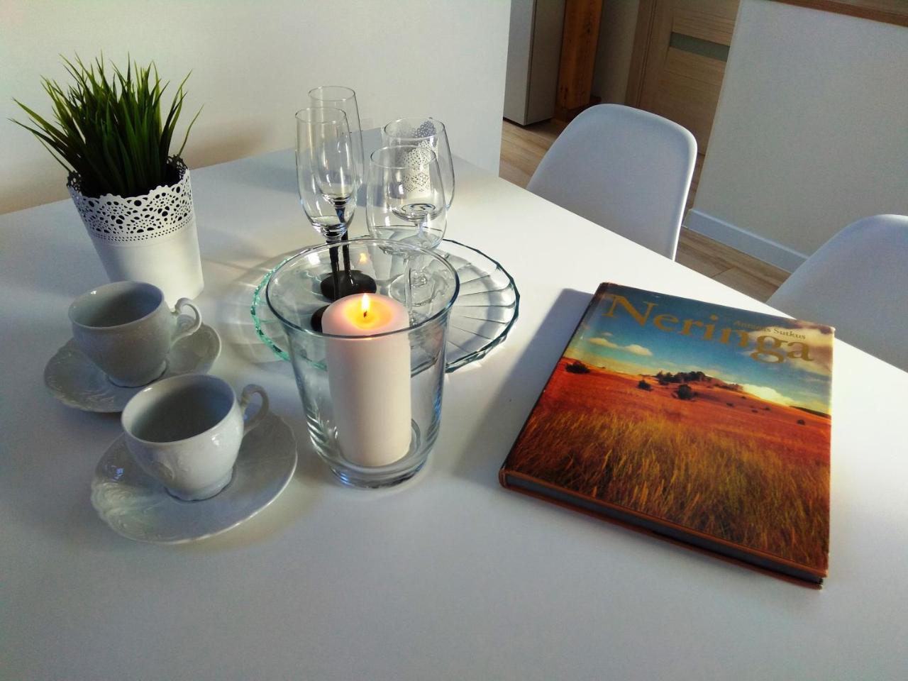 Apartamentai Niden - Su Terasa Ir Vaizdu I Marias Nidos Centre Nida
