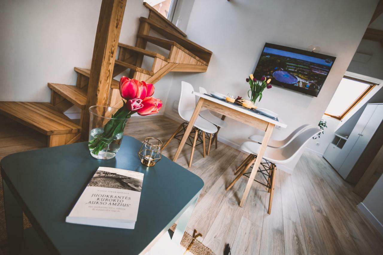 Apartamentai Niden - Su Terasa Ir Vaizdu I Marias Nidos Centre